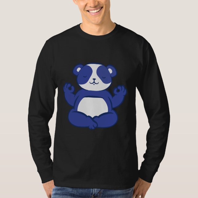 T-shirt Ours de yoga (Devant)