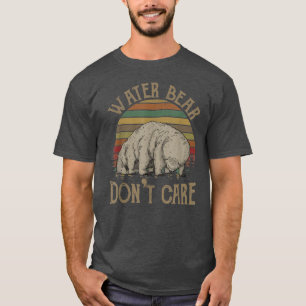 T-shirt Ours d'eau ne s'en soucie pas Funny Tardigrade Mic