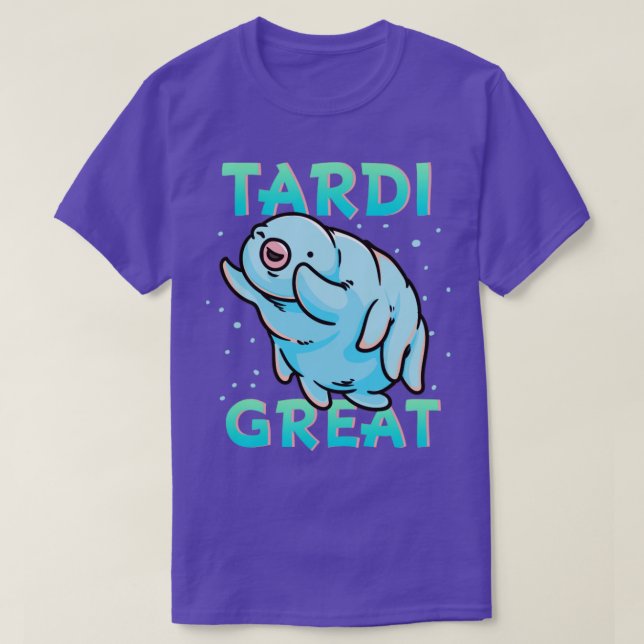T-shirt Ours d'eau Tardigrade Tardi Grand (Design devant)