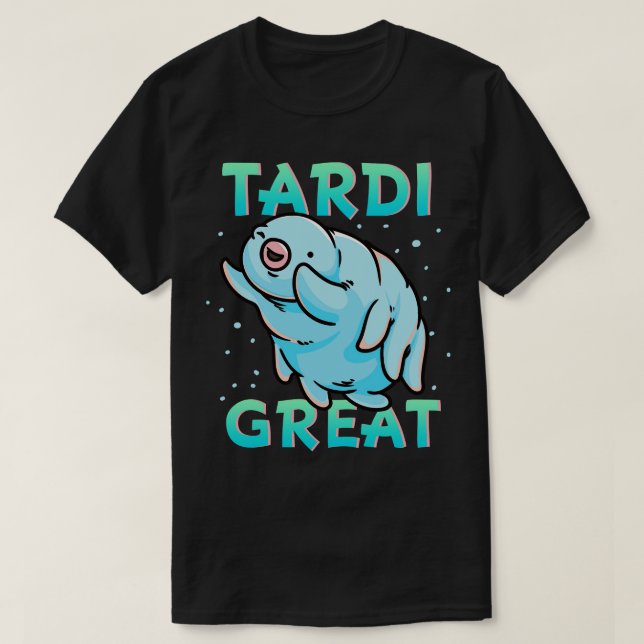 T-shirt Ours d'eau Tardigrade Tardi Grand (Design devant)