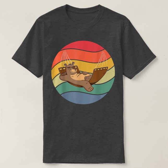 T-shirt Ours détendu (Design devant)