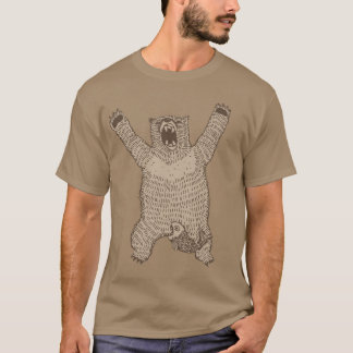 T-shirt Ours d'hurlement