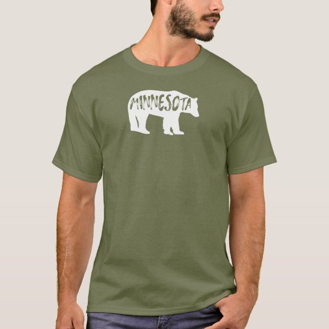T-shirt Ours du Minnesota (Devant)