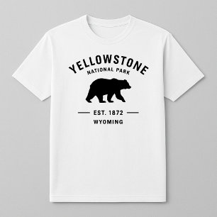 T-shirt Ours du parc national Yellowstone