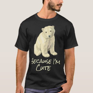 T-shirt Ours du Pôle Nord polaire