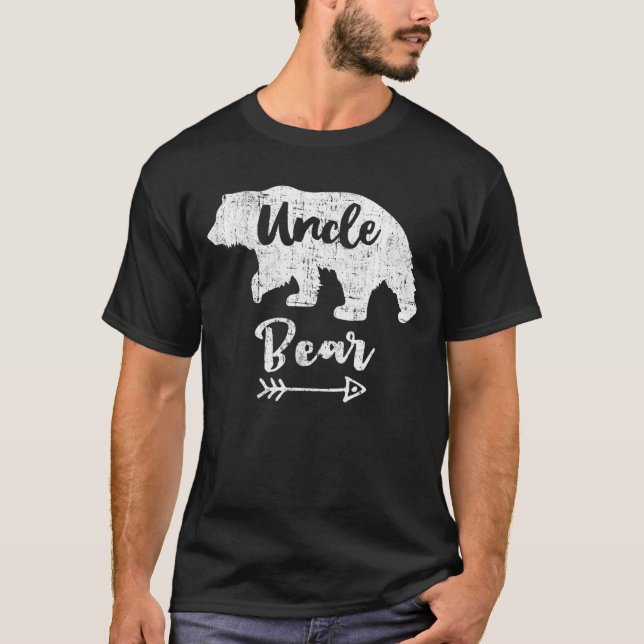 T-shirt Ours d'un homme (Devant)