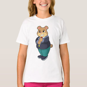 T-shirt Ours en marié avec costume