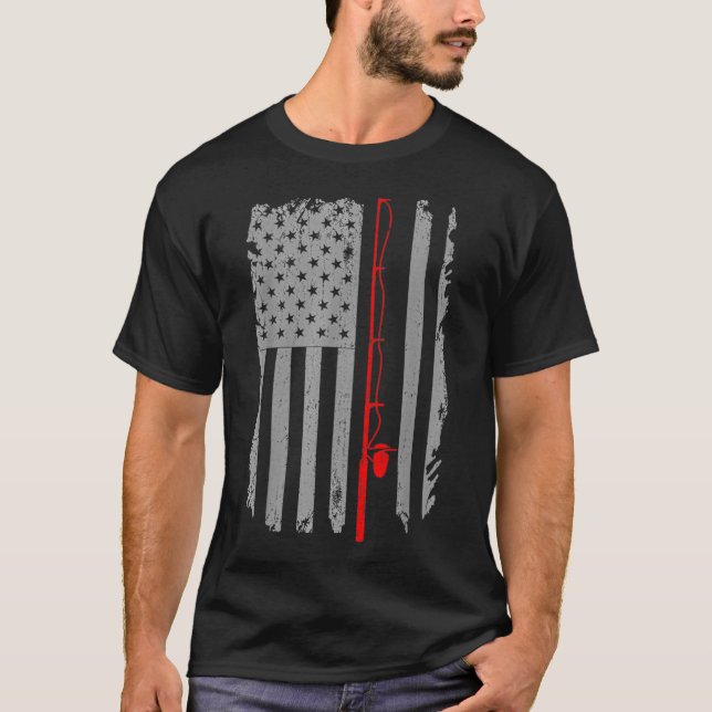T-shirt Ours en pêcheur avec poisson (Devant)