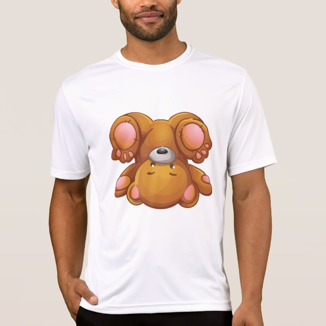 T-shirt Ours en peluche à l'envers (Devant)