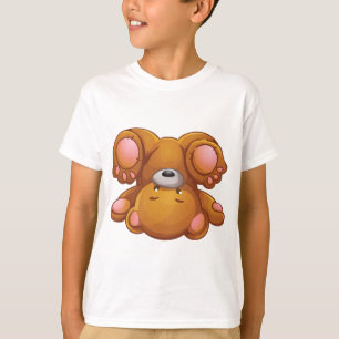 T-shirt Ours en peluche à l'envers