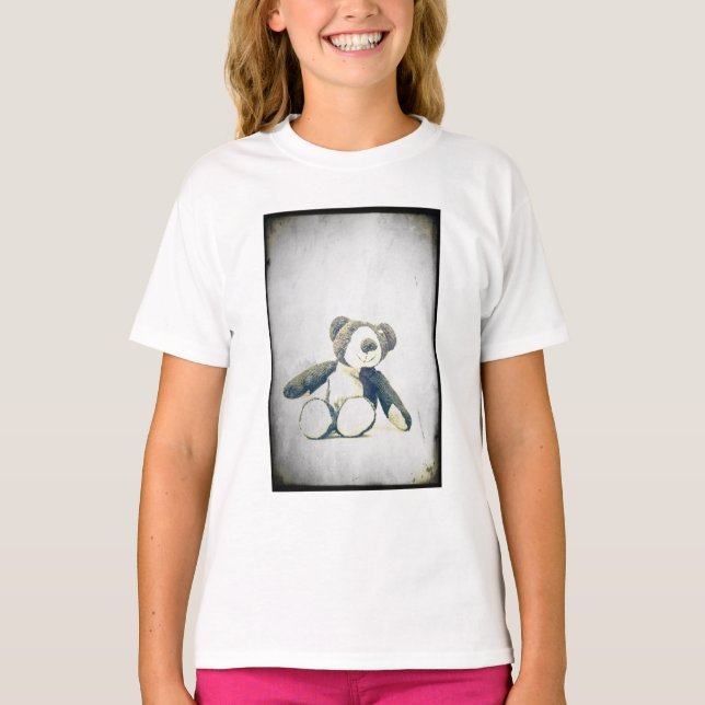 T-shirt ours en peluche assis... (Devant)