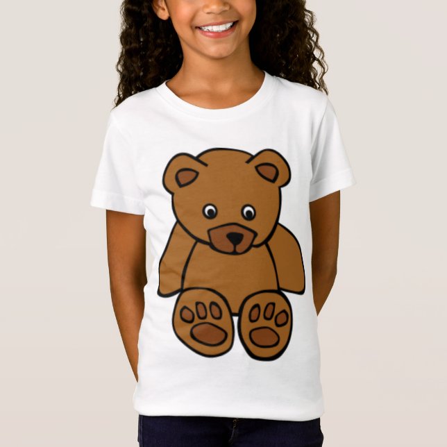 T-Shirt Ours en peluche Brown (Devant)