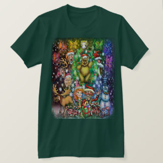T-shirt Ours en peluche de Noël
