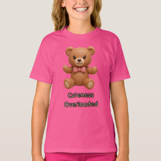 T-shirt Ours en peluche surchargé de cutesse