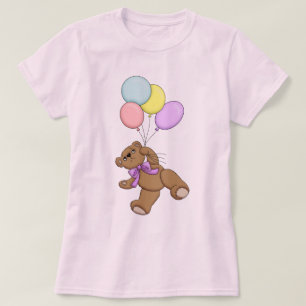 T-shirt Ours et ballons en peluche