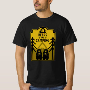 T-shirt Ours Et Bière Canada