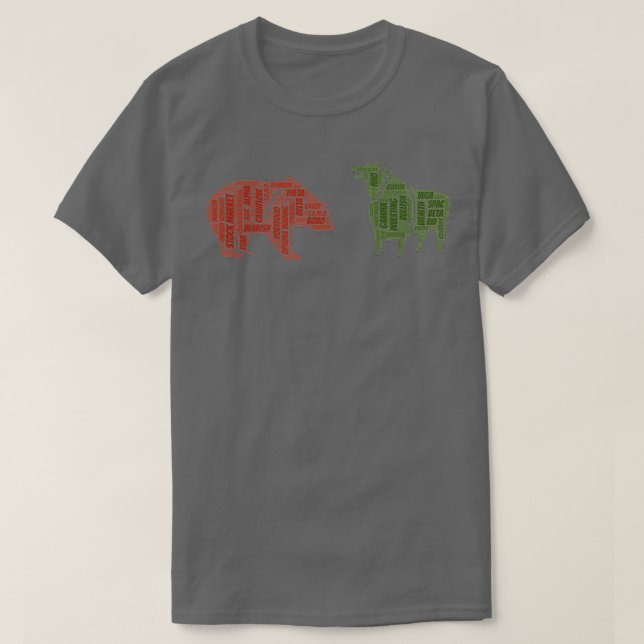 T-shirt Ours et taureaux (Design devant)