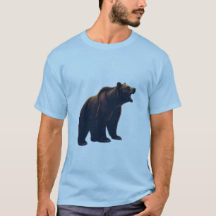 T-shirt Ours Féroce – Conception de vêtements de rue Puiss