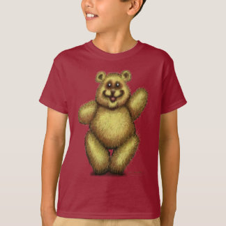 T-shirt Ours flou