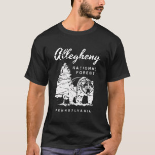 T-shirt Ours forestier national d'Allegheny Pennsylvanie V