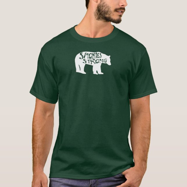 T-shirt Ours fort des Smokies (Devant)