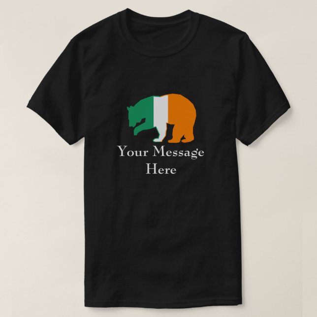 T-shirt Ours gai irlandais (Design devant)