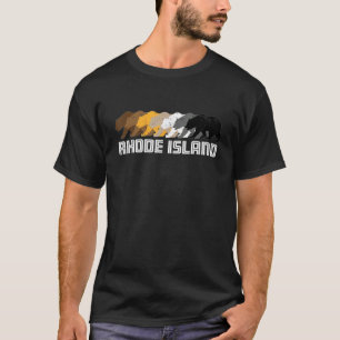 T-shirt Ours Gay de Rhode Island déprimé