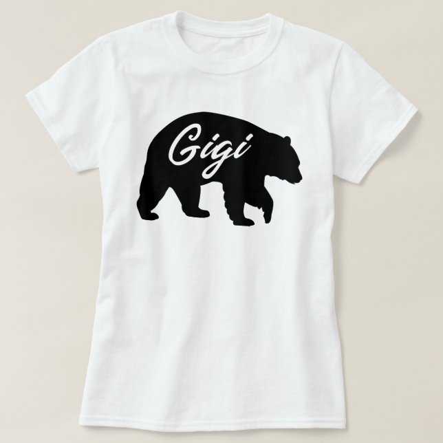 T-shirt ours gigi (Design devant)