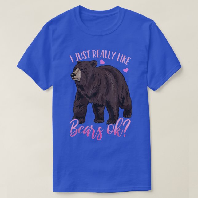 T-shirt Ours Grizzli Ours (Design devant)