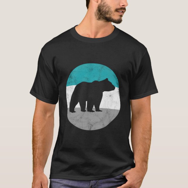 T-shirt Ours Grizzli Pour Ns (Devant)