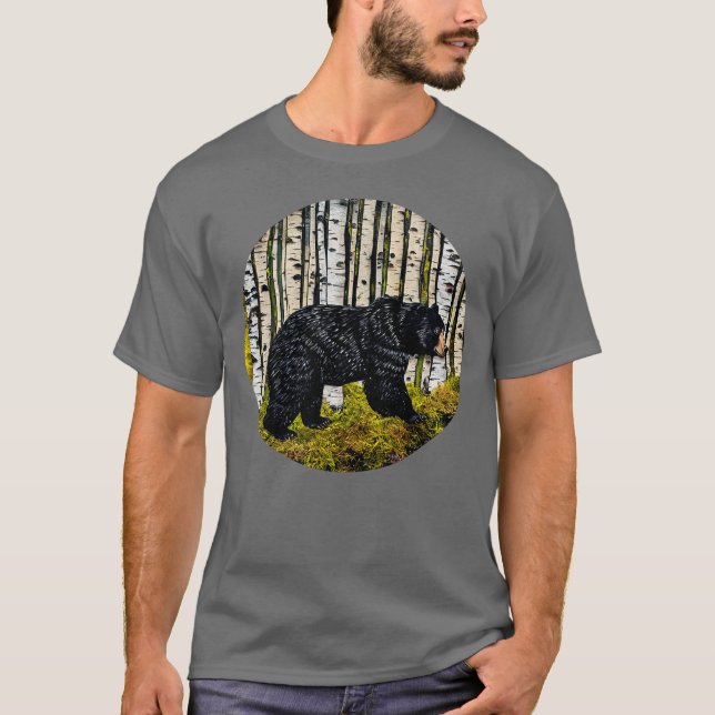 T-shirt Ours grizzly (Devant)