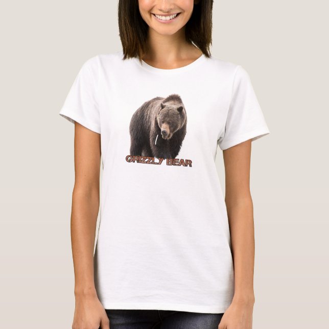 T-shirt Ours Grizzly (Devant)