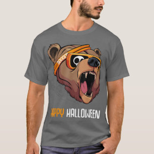 T-shirt Ours Grizzly Dans Les Lunettes De Soleil Costume D
