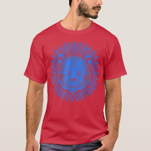 T-shirt Ours grizzly Zen Yoga Méditation Amateur d'ours An