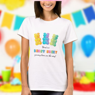 T-shirt Ours Gummy Jelly Coloré Bonbons Maman À Être