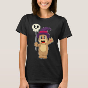 T-shirt Ours Halloween sorcier fantôme