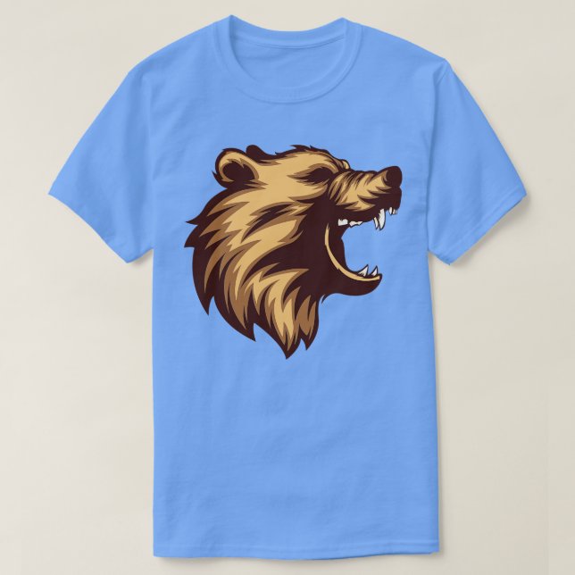 T-shirt Ours hurlant (Design devant)