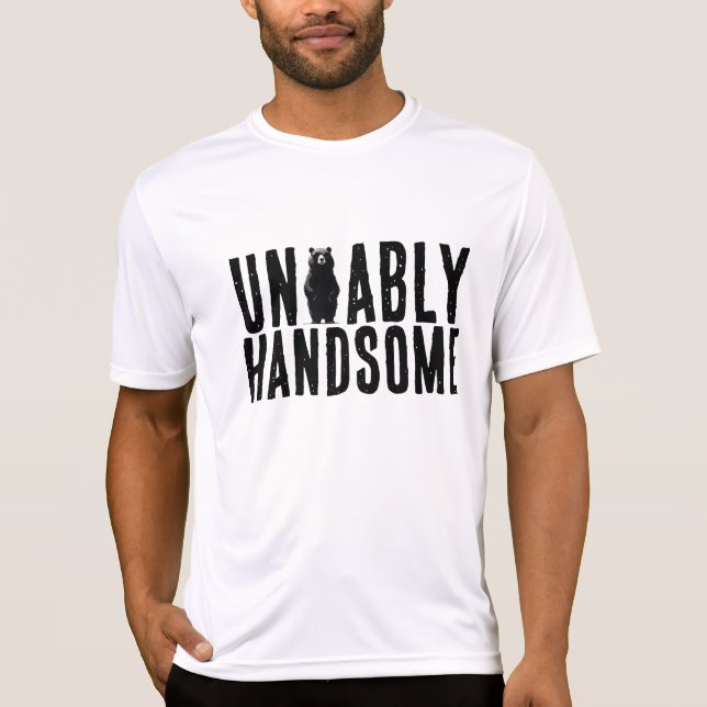 T-shirt Ours incroyablement beau et drôle (Devant)