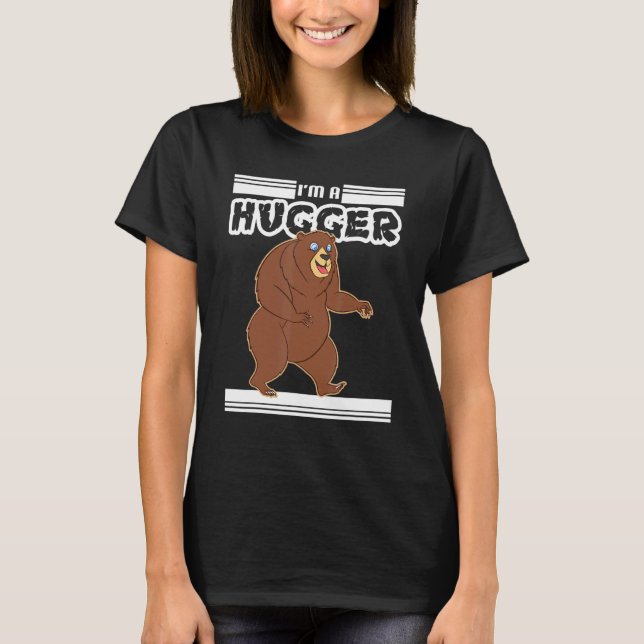 T-shirt Ours Je Suis Un Ours Gros (Devant)