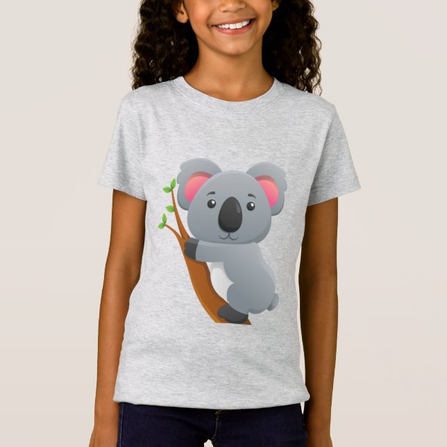 T-Shirt Ours Koala Animé (Devant)