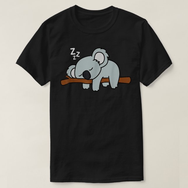 T-shirt Ours Koala couché mou (Design devant)