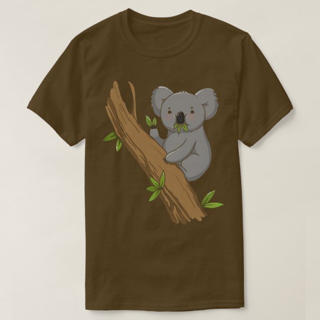 T-shirt Ours Koala mou - Australie Animaux Eucalyptus Koa (Design devant)