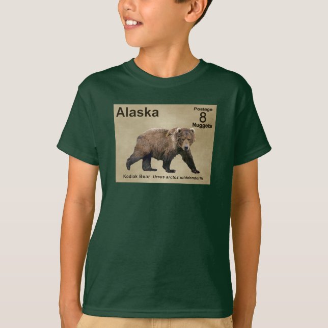 T-shirt Ours kodiak (Devant)