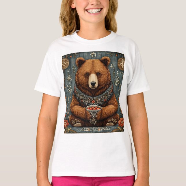 T-shirt Ours majestueux (Devant)