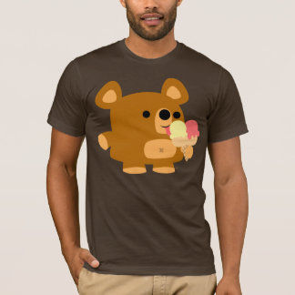 T-shirt Ours mignon de bande dessinée avec des boules :)