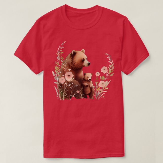T-shirt Ours mignons (Design devant)