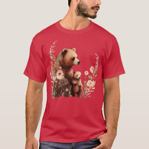 T-shirt Ours mignons