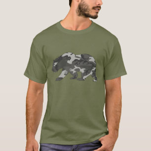 T-shirt Ours Motif Camo Urbain