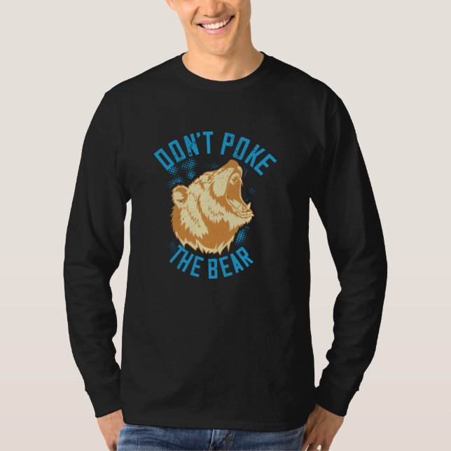 T-shirt Ours - Ne posez pas l'ours (Devant)