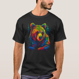 T-shirt Ours noir